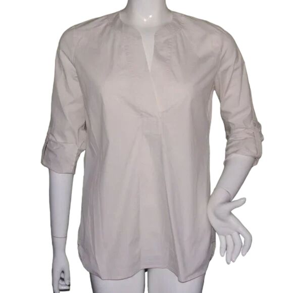 DIANE VON FURSTERBERG Blouse/Tunic, 4, Esti, Stretch, Long sleeve, Off-white - Picture 2 of 14